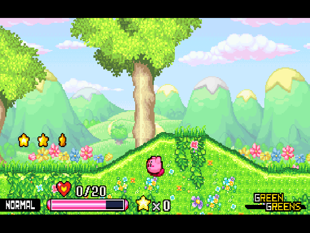 Kirby: Wacky Episode gameplay